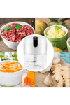 Rondo Doğrayıcı 250 ML Taşınabilir USB Şarjlı Pratik El Rondo Blender Yeni Nesil