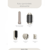 Rose Gold Air Brush 5in1=bukle-hacimle-düzleştir-2-fırça Saç Kurutma - Şekil Makinesi 1300w3-kdm.hız - Derece Shd-1729 Bx40