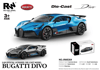RW8364 1:64 BUGATTİ DİVO ÇEK BIRAK ARABA LİSANSLI METAL MODEL ARABA