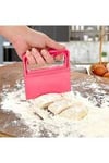 Saplı Hamur Kesici - Kazıyıcı Plastik Spatula Bx40