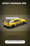 Sarı 1/64 Ölçek LB-ER34 Nissan Skyline Super Silhouette Diecast Model Araba BX-313332