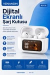 Şarj Durumu Göstergeli Kablosuz Kulak İçi Kulaklık Mikrofonlu Taşınabilir Set