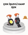 Şarj Edilebilir Çok Amaçlı Mini Fener – Güvenlik Düdüklü, Kompakt ve Hafif Tasarım