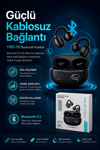 Şarj Kutulu Kulak Kancalı Bluetooth Kulaklık Mikrofonlu Müzik Ve Görüşme Uyumlu