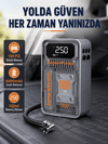Şarjlı Kablosuz Hava Pompası – 150 PSI Basınç, LED Ekran ve 6000mAh Batarya