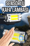 Şarjlı Kafa Feneri Suya Dayanıklı Ayarlanabilir Kamp Feneri