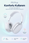 Şarjlı Kulak Üstü Stereo Kulaklık Bluetooth Uyumlu Müzik Ve Görüşme Destekli
