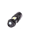 Şarjlı LED El Feneri - 14500 Pil Dahil, 4 Işık Modu, Mini Boy