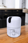 Şarjlı Mini El Rondosu Doğrayıcı Taşınabilir 250 ml Çelik Bıçaklı