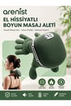 Şarjlı Parmak Hissi Masaj Cihazı Isıtmalı Boyun Sırt Omuz Bacak Kullanımı Rahat Model