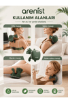 Şarjlı Parmak Hissi Masaj Cihazı Isıtmalı Boyun Sırt Omuz Bacak Kullanımı Rahat Model