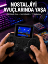 Şarjlı Retro Gamepad Oyun Konsolu 520 Oyunlu TV Çıkışlı El Konsolu