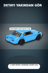 Sert Blisterde 1/64 Ölçekli Nissan LBWorks HAKOSUKA Baby Blue Diecast Model Araba BX-313348