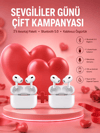 Sevgiliye Hediye Çift Kulaklığı Yeni Nesil Pro Kulaklık Sevgililer Gününe Özel Kampanya