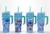 Sevimli Stitch Pipetli Termos Suluk