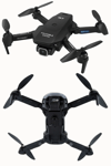 SH Kaydı Gerektirmeyen Drone - Renk: Siyah, Kamera Özelliği: 1080P FULL HD, Yedek Batarya