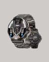 Şık Metal Kasa ve Değiştirilebilir Kordonlarla SW80 Smartwatch Yeni Nesil