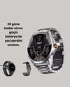 Şık Metal Kasa ve Değiştirilebilir Kordonlarla SW80 Smartwatch Yeni Nesil