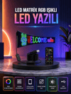 Şık ve Fonksiyonel RGB LED Panel Canlı Renk Yansımalı Işık Sistemi
