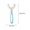 Silikon Çocuk Diş Fırçası Tartar Temizleyici (2-12 Yaş) Bx40