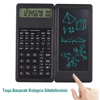 Silinebilir Lcd Yazı Tabletli,kalemli Katlanabilir Bilimsel Hesap Makinesi Bx40
