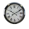 Silver Atlas 60 x 60 Cm Metal Duvar Saati
