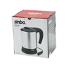 Sinbo Sk-7371  12v  Araç İçi Kettle  Paslanmaz Çelik  Su Isıtıcısı  0.8lt   120w   Çakmaklık Fişli   Plastik Kapak - Kulp Bx40