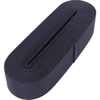 Siyah - 4cm Paça Lastik Yassı Geniş 10mt. Bx40