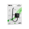 Siyah   Metal   Açık Wc  Kağıtlık  Yapışkanlı Montaj  Bny-708 Bx40