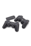 Siyah 2.4G kablosuz oyun kolu gamepad çiftli set Bluetooth özelliği olmadan - Elektronik