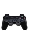 Siyah bluetooth bağlantılı titreşimli gamepad, Playstation 3 uyumlu, 1 yıl garantili