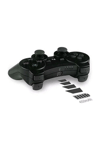 Siyah bluetooth bağlantılı titreşimli gamepad, Playstation 3 uyumlu, 1 yıl garantili