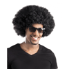 Siyah Renk Kıvırcık Afro Bonus Peruk Parti Peruğu Bx40