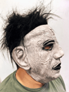 Siyah Saçlı Michael Myers Lateks Yüze Tam Yapışan Et Maske Korku Maskesi Bx40