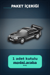 Siyah VeilSide Combat V-II 1/64 Diecast Toyota Supra Model Araba Tekli Koleksiyon BX-313386