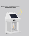 Solar Sensörlü Dış Mekan Lamba 3 Işık Modlu ve IP65 Dayanıklı