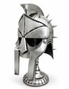 Spartalı Gladyatör Miğferi Biblosu - Metal - 45x20 cm Dekoratif Obje