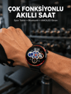 Spor ve Sağlık Takipli Akıllı Saat Kablosuz Şarj Yeni Nesil