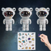Stickerlı ,kumandalı Astronot Model Gece Lambası Bx40
