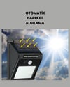Su Geçirmez IP65 20 LED Solar Sensörlü Bahçe ve Veranda Aydınlatma Yeni Nesil