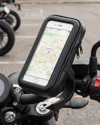 Su Geçirmez Motosiklet Scooter Telefon Standı Dokunmatik Ekranlı Bisiklet Tutucu