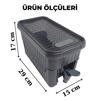 Su ve Meşrubat Sebili - Buzdolabı Uyumlu - Musluklu - Kapaklı
