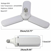 Sunlife Beyaz Işık 3 Pervaneli 45 Watt Tasarruflu Bx40