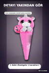Sürpriz Bebekli Koni Peluş Coco 28 cm - 6 Karakterden Rastgele 1 Adet, 3+ Yaş Hediye BX-313656