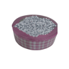 Tafta Ekoseli Kurdele 25 Mm Pembe 10 Metre