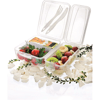 Takeaway Ergonomik Asorti Çatal Bıçaklı Pratik Yoğurt Saklama Kabı Bx40