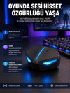 Tam Kablosuz Oyuncu Kulaklığı 5.0 Bluetooth LED Kontrollü Yeni Nesil