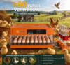 Tam Otomatik Kuluçka Makinesi 130 Yumurta Kapasiteli | Akıllı Isı ve Nem Kontrolü | Otomatik Yumurta Çevirme | Otomatik Su Sistemi | Ayarlanabilir Viyol