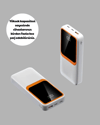 Taşınabilir 10000 mAh Powerbank Dijital Göstergeli, Type-C ve USB Çıkışlı