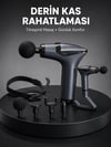 Taşınabilir 3in1 Masaj Aleti Şarjlı Titreşimli Esneme Bantlı Yeni Nesil